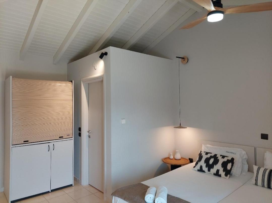 Nikkos Apartments Skala  ภายนอก รูปภาพ